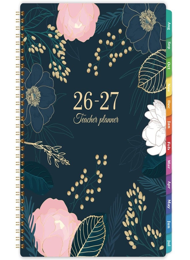 Indeme Teacher Planner 2026-2027 - Teacher Lesson Planner, JULY 2026 - JUNE 2027, 8.5" x 11", Weekly & Monthly calendar 2026-2027 Academic Year, Colorful Tabs, Pocket, Quotes, Holidays - Image 1