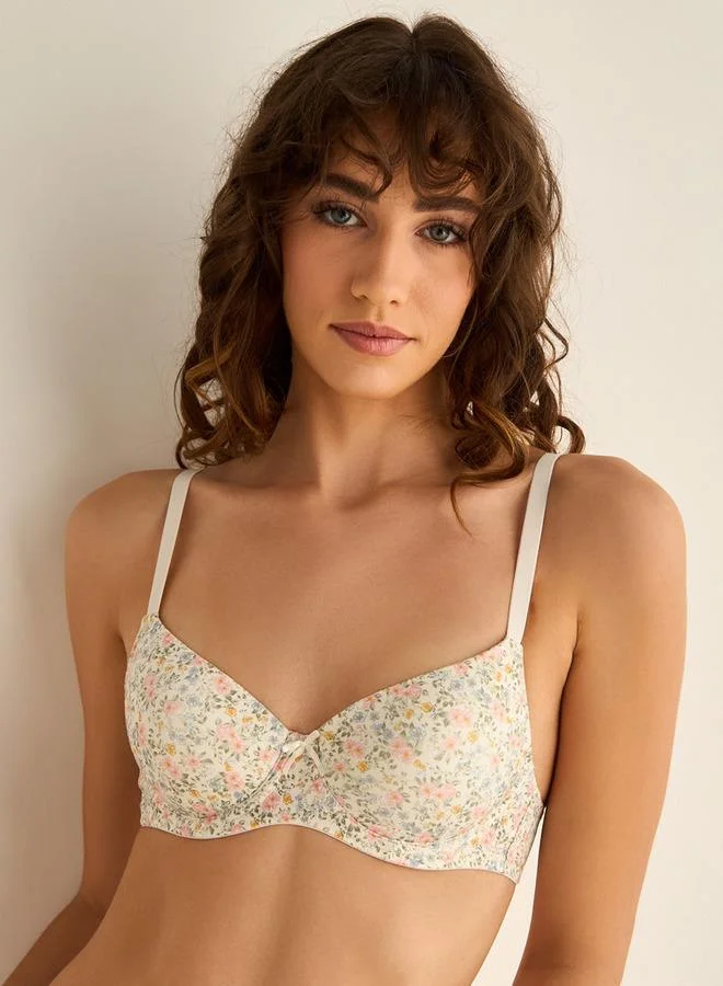 سبلاش فيڤ حمالة صدر بالكونيت بتغطية متوسطة مع أسلاك سفلية