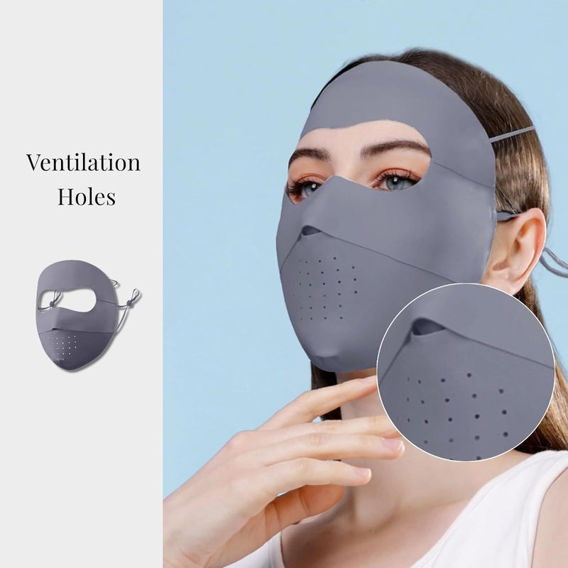 Excefore Full-Face Sun Protection Mask with UPF 50+ - Image 4