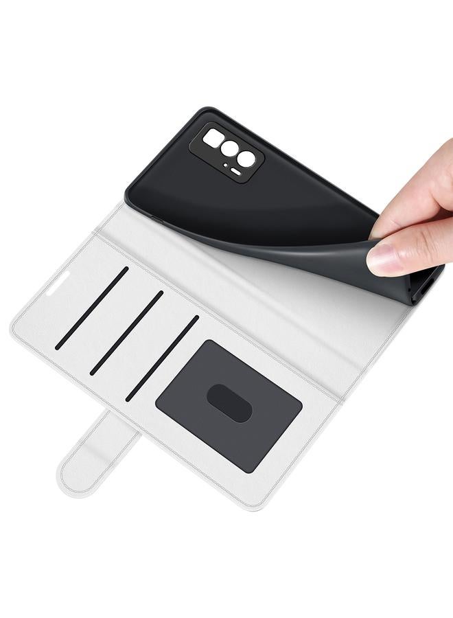 اس-توب جراب لهاتف Motorola Edge 20 Pro R64، جراب واقٍ أحادي الوجه أفقي مع حامل وفتحات للبطاقات ومحفظة وإطار للصور - Image 5