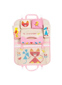 Duma Safe Car Back Seat Organizer Pink