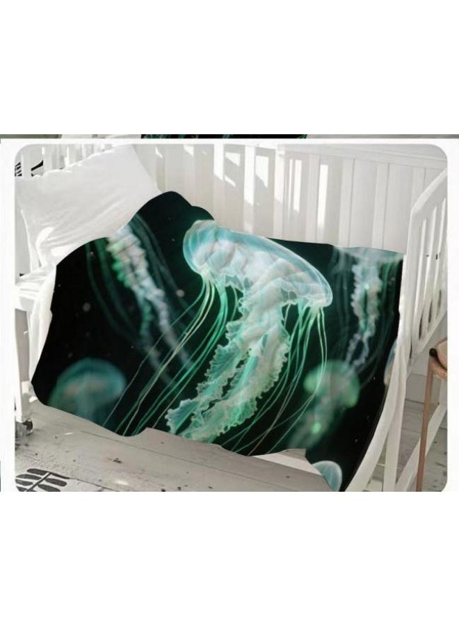 عام بطانية رقيقة من الفانيلا الكرتونية للأطفال أو الطلاب (دافئة ومريحة ومناسبة للنوم والألعاب) 100 سم * 150 سم - 1 - Image 3