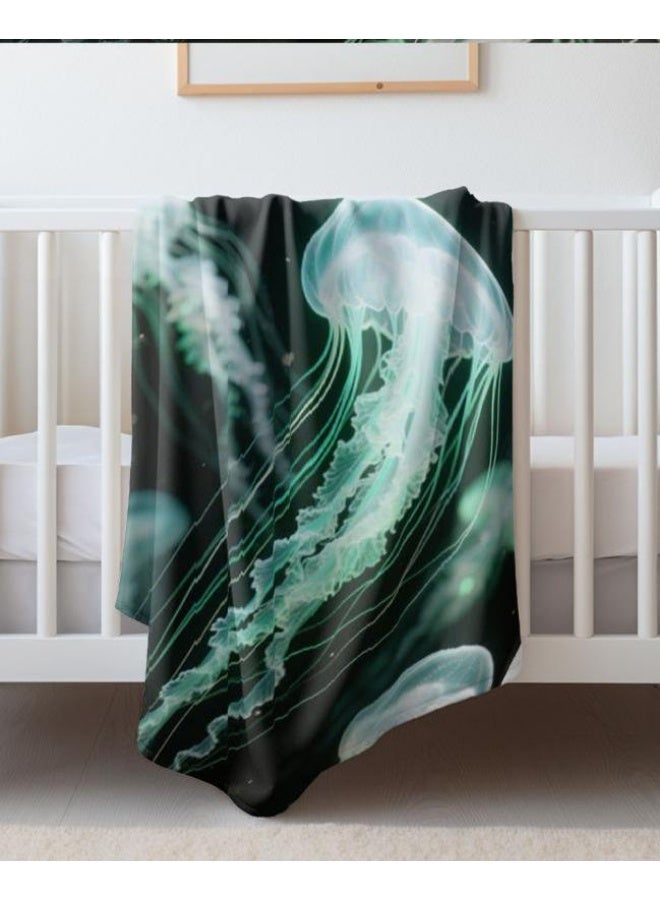 عام بطانية رقيقة من الفانيلا الكرتونية للأطفال أو الطلاب (دافئة ومريحة ومناسبة للنوم والألعاب) 100 سم * 150 سم - 1 - Image 1