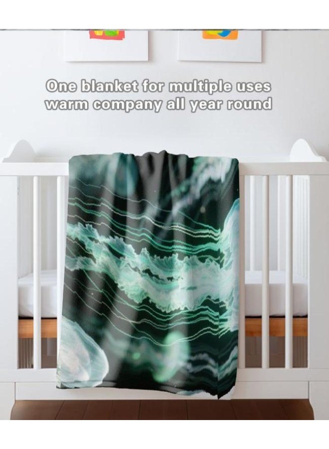 عام بطانية رقيقة من الفانيلا الكرتونية للأطفال أو الطلاب (دافئة ومريحة ومناسبة للنوم والألعاب) 100 سم * 150 سم - 1 - Image 4