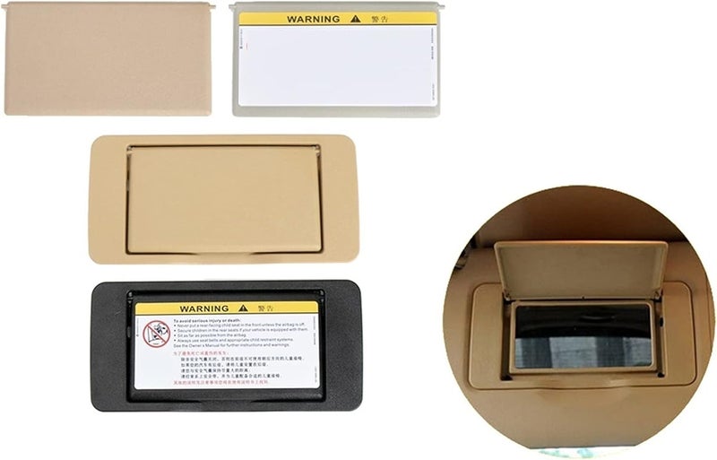 QASULER Sun Shade Visor for Mercedes-Benz C Class - Image 3