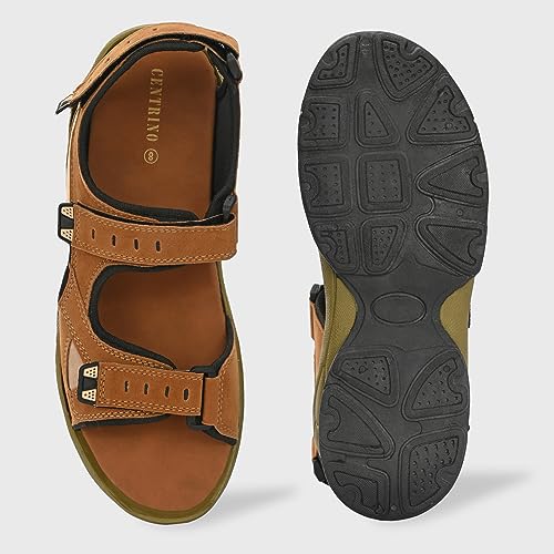 Centrino Men's 3259 Tan Sandal_9 UK (3259-3) - Image 4