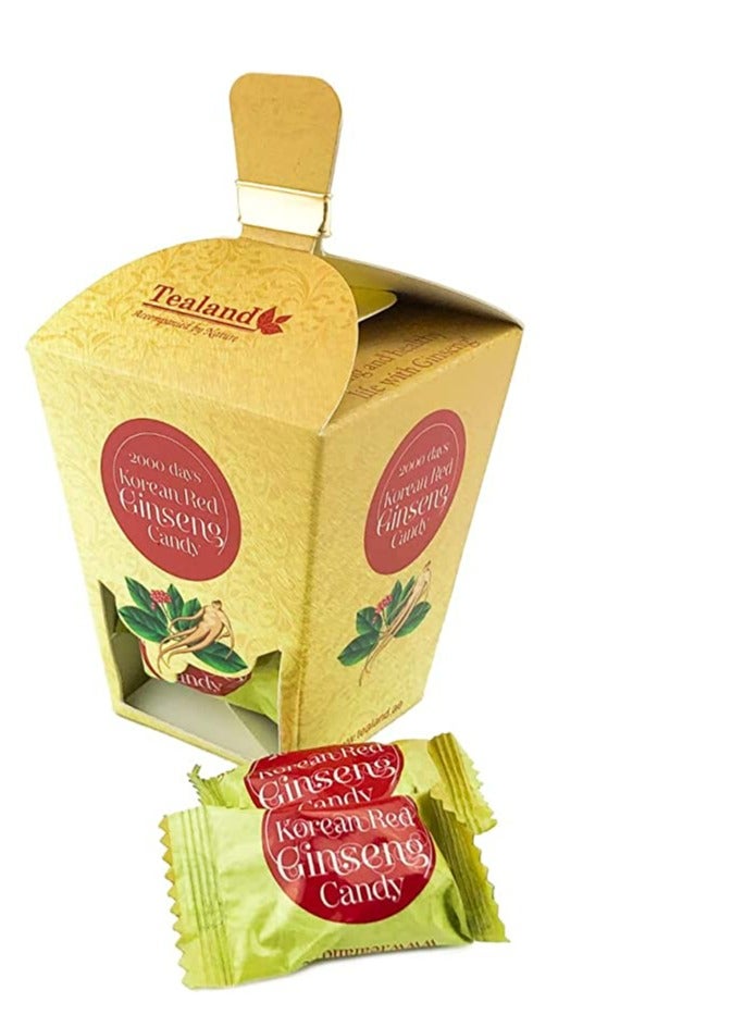 Tealand Ginseng Bundle with Korean Red Ginseng Tea (50 sachets) Ginseng Tea  (50 sachets) Ginseng Honey Slice (1 Box) or 10pcs of Candy, 0.45L  - Image 4
