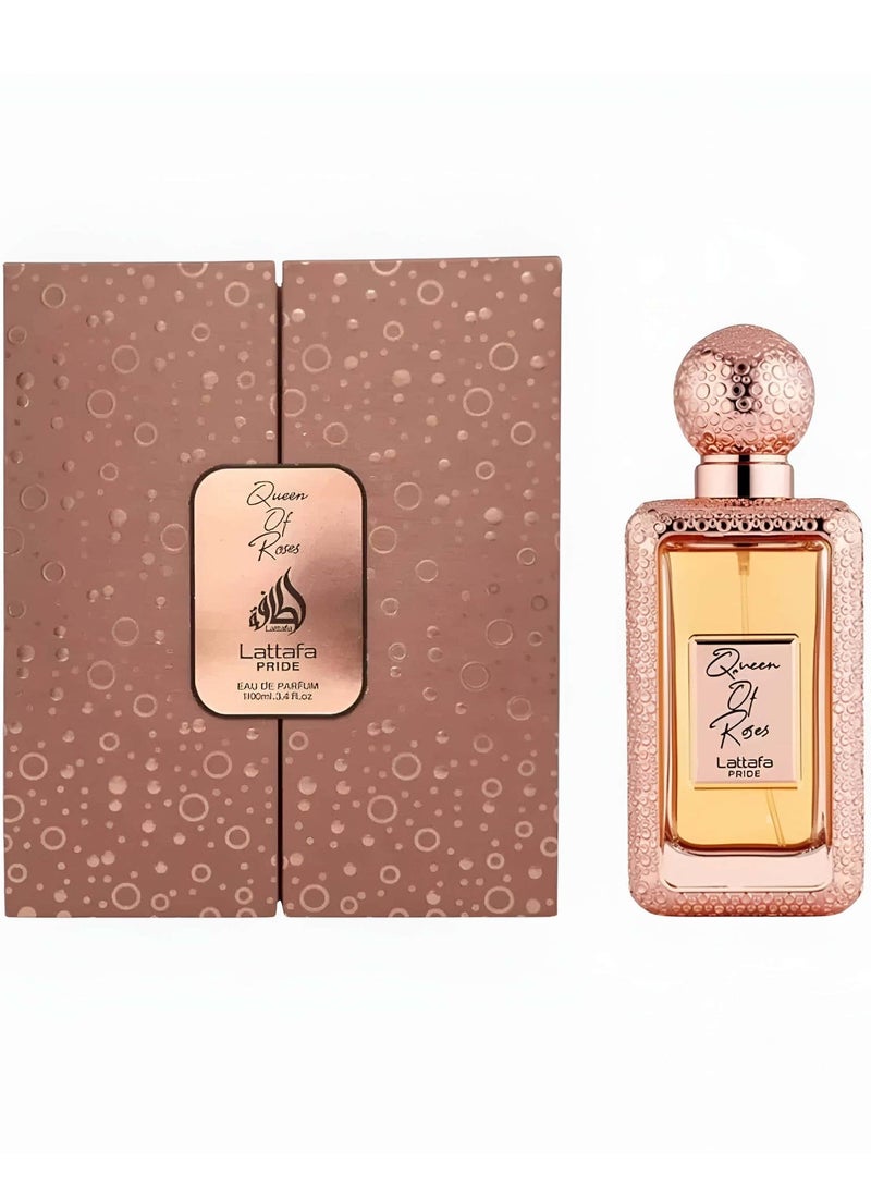 Lattafa Queen Of Roses Eau de Parfum for Women 100ml - Image 1