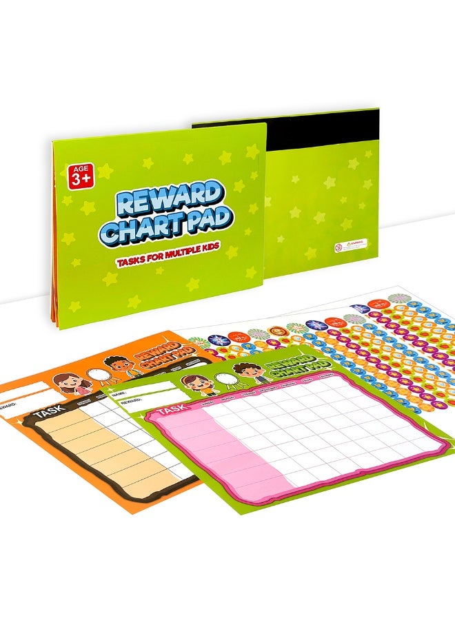 Kids Behavior Reward Chart - Cartoon Peel & Stick Stickers & Magnetic - Self-Discipline Schedule for School & Kindergarten - Back to School Gift - Image 3
