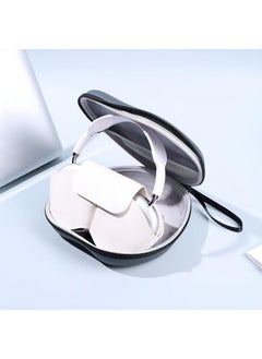 erorex Compatible Smart Case For Airpods Max Sleep Mode Support Hard Organizer Portable Travel Cover Black  - Image 4