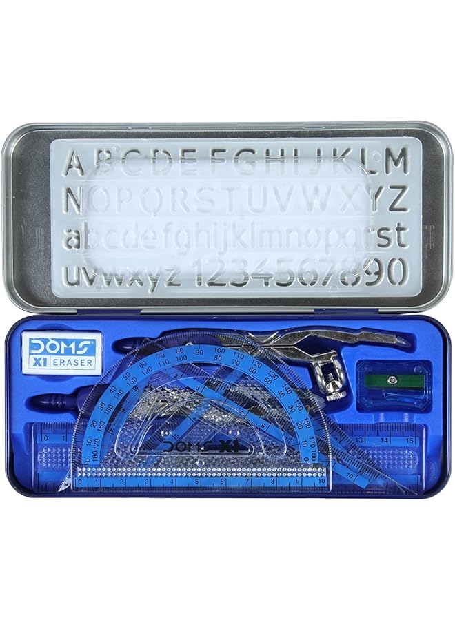 erorex X1 Premium Mathematical Drawing Instrument Box Best In Class Ensures Accuracy And Perfection Geometry Box For Students Set Of 10 Instruments - Image 2