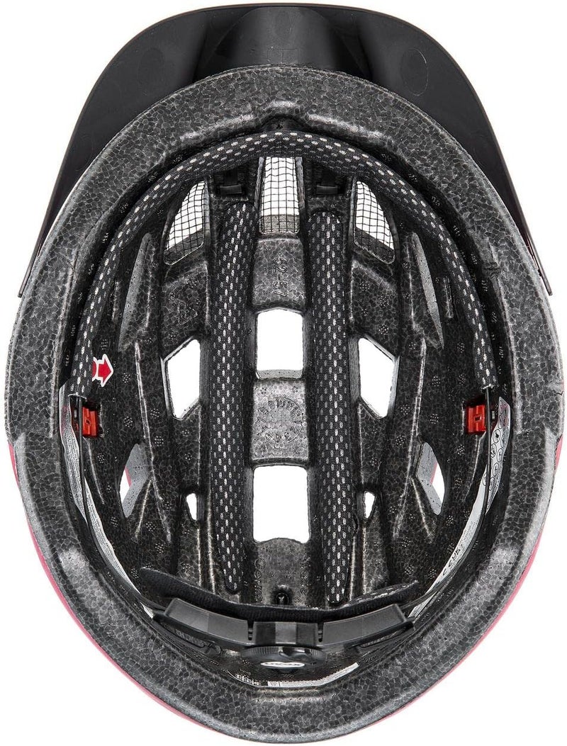 Uvex City I-VO Helmet, 56-60 cm Size, Ruby Red Matt - Image 5