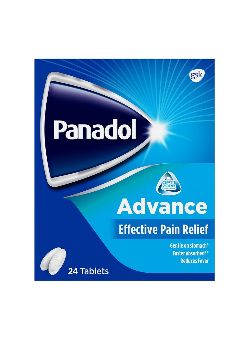 Panadol Pack of 2 Panadol Advance 24 Tab - Image 2