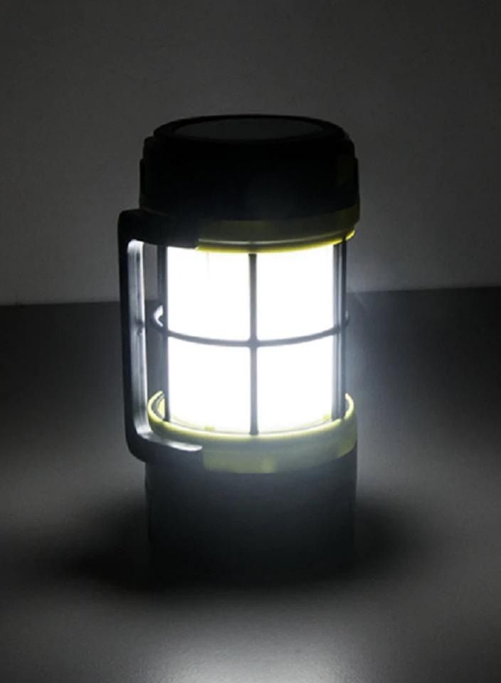 مصباح يدوي صغير محمول بإضاءة LED  يعمل بالطاقه الشمسيه متعدد الوظائف  - Image 4