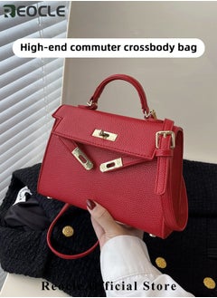 REOCLE Women's Handbags Crossbody Bags Top Handle Satchel with Detachable Strap Luxury Tote Work Bag PU Fashion Designer Handbags Purses  - Image 3