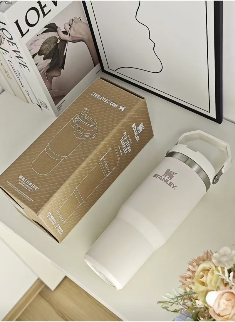 Stanley - Stanley IceFlow Stainless Steel Tumbler - Vacuum Insulated Water Bottle for Home, Office or Car Reusable Cup with Straw Leak Resistant Flip Cold for 12 Hours or Iced for 2 Days, 30 oz - Image 1