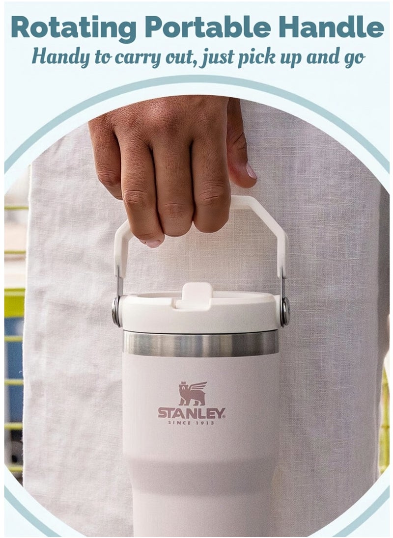Stanley - Stanley IceFlow Stainless Steel Tumbler - Vacuum Insulated Water Bottle for Home, Office or Car Reusable Cup with Straw Leak Resistant Flip Cold for 12 Hours or Iced for 2 Days, 30 oz - Image 1