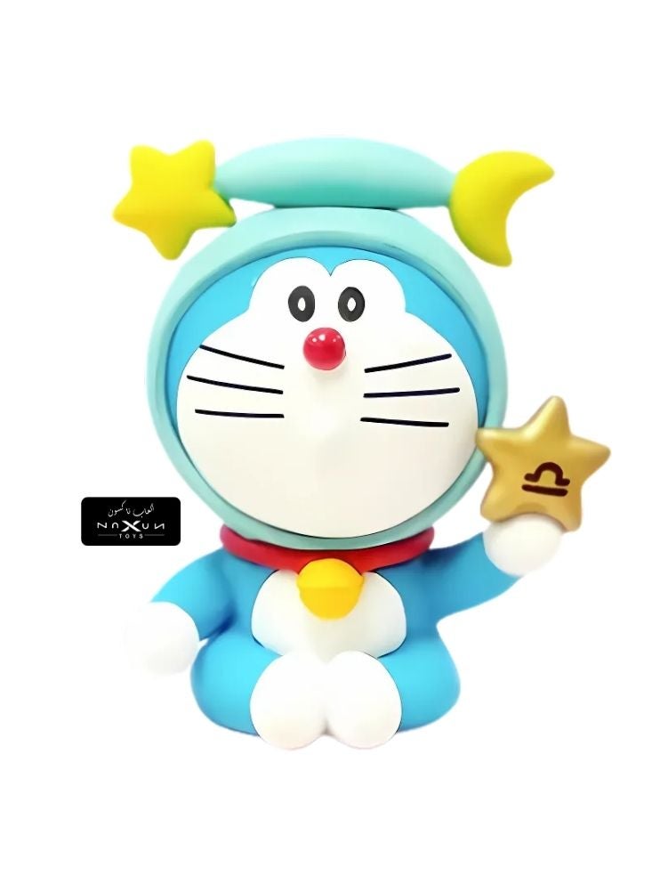 Doraemon Cute Doraemon Collectible Figure – Zodiac Libra Star Edition PVC Toy - Image 1