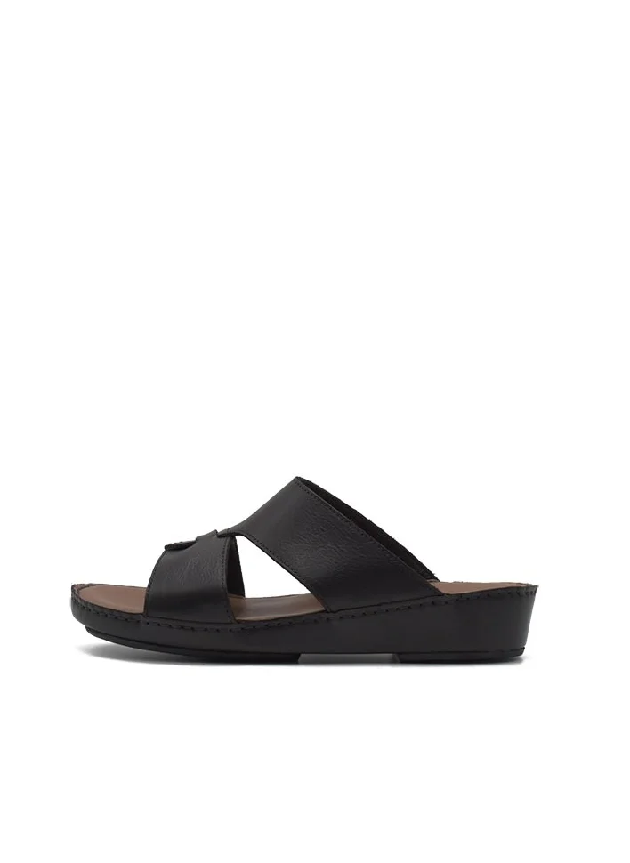 PANTERA MEN'S ARABIC SANDAL CLASSIC SLIP-ON BLACK