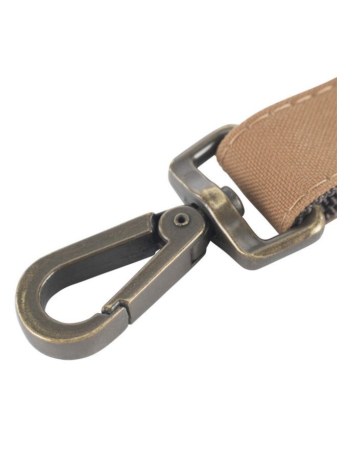 carhartt - Carhartt Nylon Duck Dog Leash Black/Brushed Brass, Large - Image 1