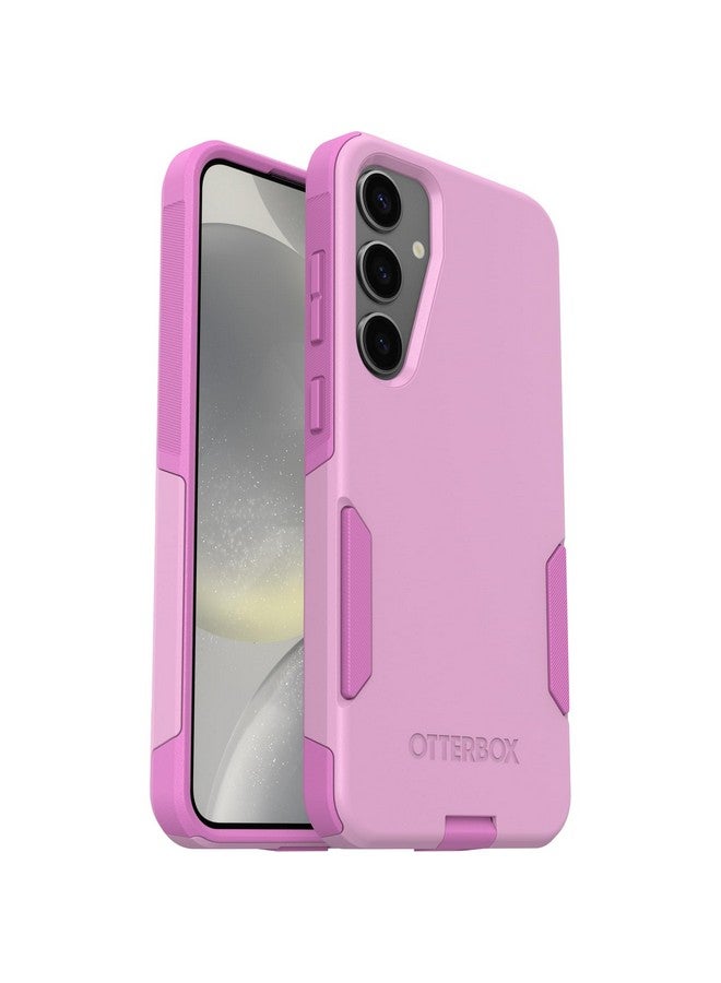 أوتربوكس جراب OtterBox Commuter Series لهاتف Samsung Galaxy S24+ - Run Wildflower (وردي)، نحيف ومتين، مناسب للجيب، مع حماية للمنافذ - Image 4