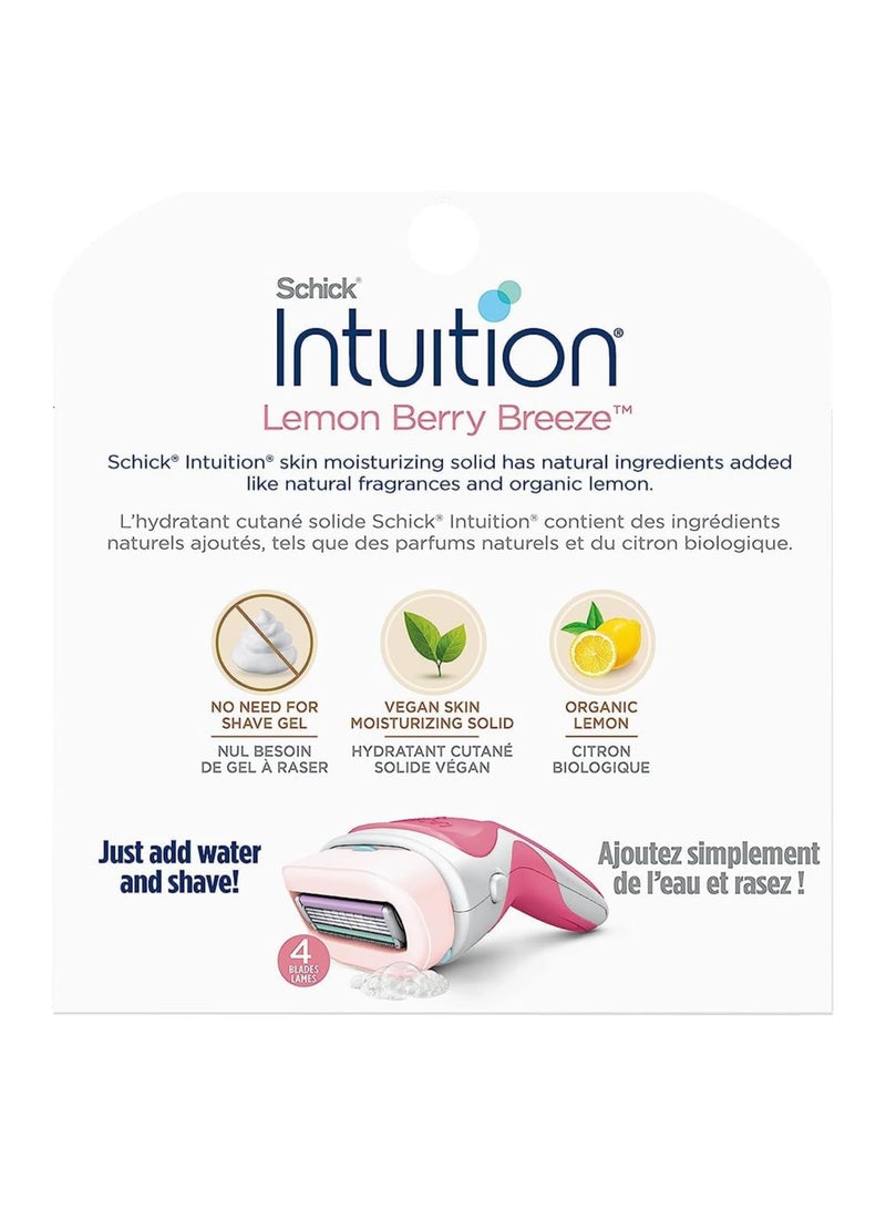 schick Shaving Razors Lemon Berry Breeze from schick Intuition - Image 2