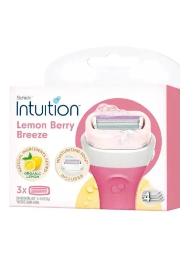 schick Shaving Razors Lemon Berry Breeze from schick Intuition - Image 1