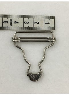Karan Tuhafiye Karan Haberdashery Slopet Hanger Buckle Set of 2 Silver  - Image 2