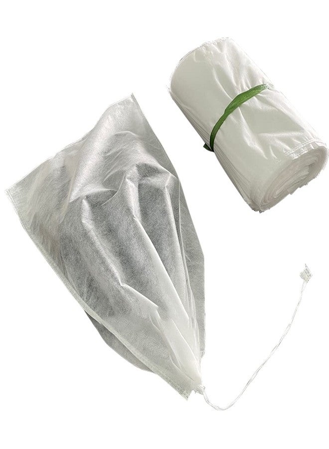 ECYC 9.45x14.96 inch 40 Pcs Shoes Dust Bags, Non-Woven Fabric Storage Pouches Breathable Drawstring Dust Covers for Handbags, Shoes, Purses - Image 1