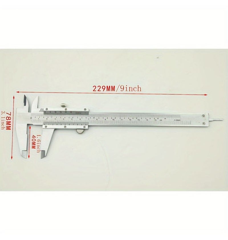 Professional 6 Inch 150 mm Vernier Caliper Dual Scale Measuring Tool - Image 5