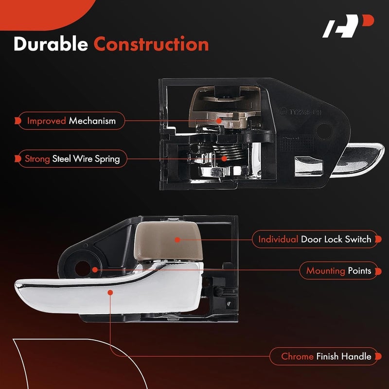 A-Premium مقبض باب داخلي A-Premium لتويوتا أفالون 2005-2012 - Image 4