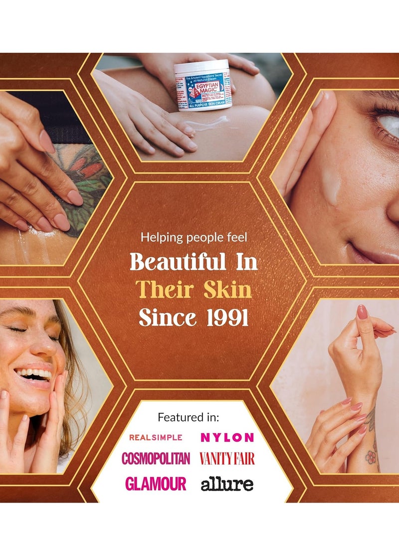 EGYPTIAN MAGIC Egyptian Magic All Purpose Skin Cream | Skin, Hair, Anti Aging, Stretch Marks | All Natural Ingredients | 0.25 Ounce Jar  - Image 3