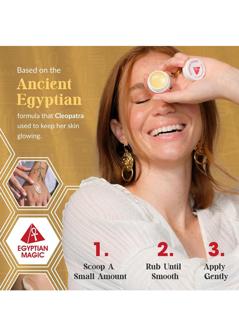 EGYPTIAN MAGIC Egyptian Magic All Purpose Skin Cream | Skin, Hair, Anti Aging, Stretch Marks | All Natural Ingredients | 0.25 Ounce Jar  - Image 5