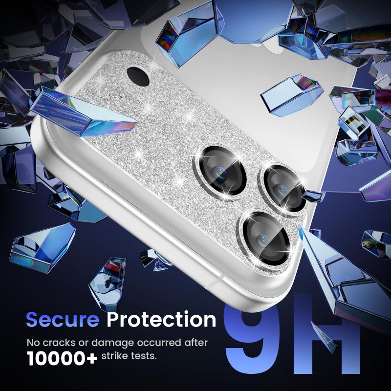 Tensea for iPhone 17 Pro Max Camera Lens Protector, Metal Aluminum Alloy Tempered Glass Cover Camera Screen Protector Accessories, Case Friendly - Image 5