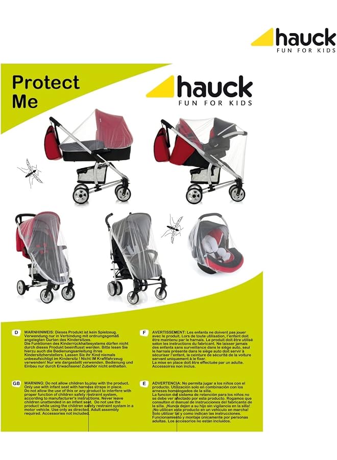 hauck Protect Me Mosquito Net White H 61819 - Image 3