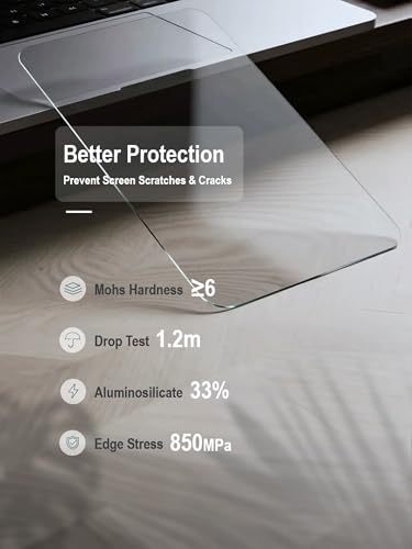 iDaPro [3Pcs XM5 Screen Protector for Fujifilm X-M5+[1Pcs] Hand Lanyard,Tempered Glass,9H Hardness,Anti-Scrach,Anti-Bubble,Easy Installation - Image 3