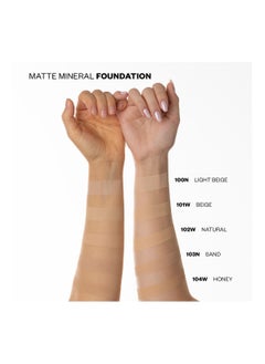 Paese Paese Matt Mineral Foundation Natural Origin and High Coverage 104W Honey  - Image 4