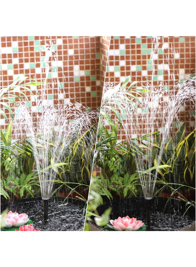 Plastic Fountain Nozzle Small Size 0.5inch 13mm, Fountain Head for Garden, Ponds, Tabletop Fish Ponds, Use for Indoor and Outdoor, Different Shapes for Easy Installation, Pool Aerator Nozzles - Image 4