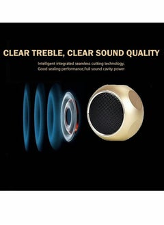 Y&D Mini Wireless Speaker, Portable Bluetooth Speaker Small But Loud Waterproof HD Stereo Sound Rechargeable Outdoor  - Image 3