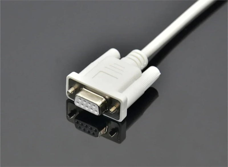FX Programming Cable RS232 Download Line 2m White For FX0N 1N 2N 0S 1S 3U Series - Image 5