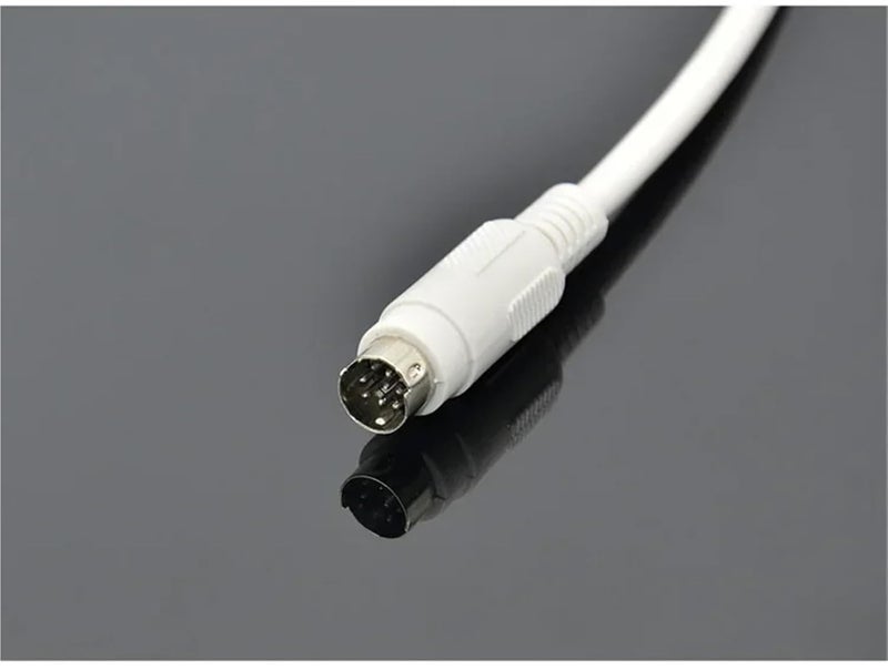 FX Programming Cable RS232 Download Line 2m White For FX0N 1N 2N 0S 1S 3U Series - Image 3