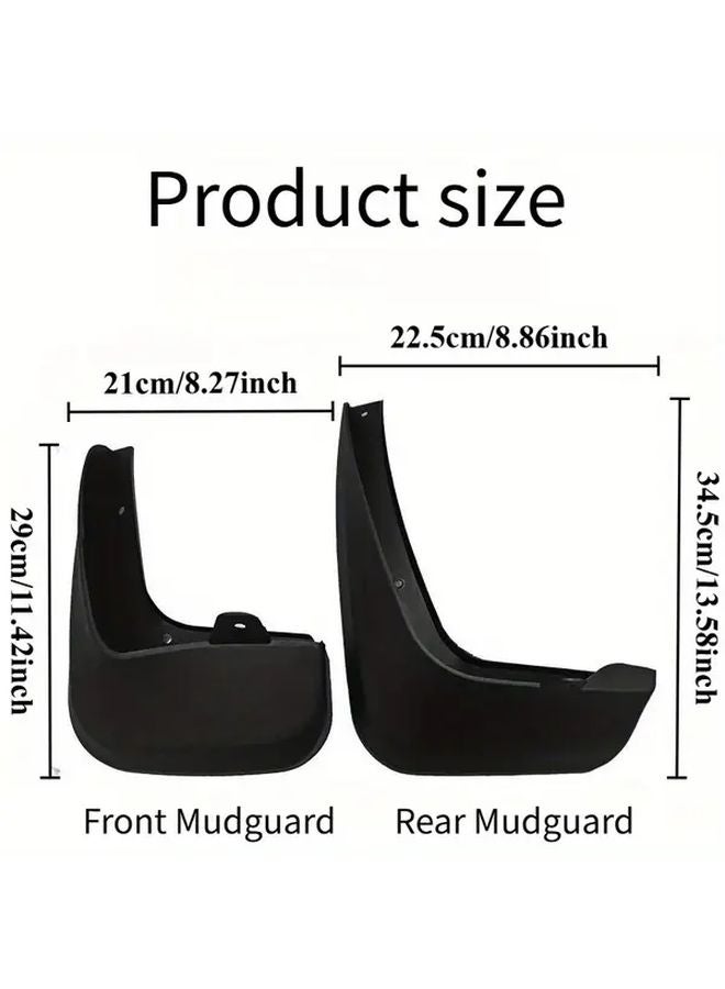 Hyundai Tucson ix35 2010 2015 Fender Guards Splash Mud Deflectors 4pcs Set - Image 4