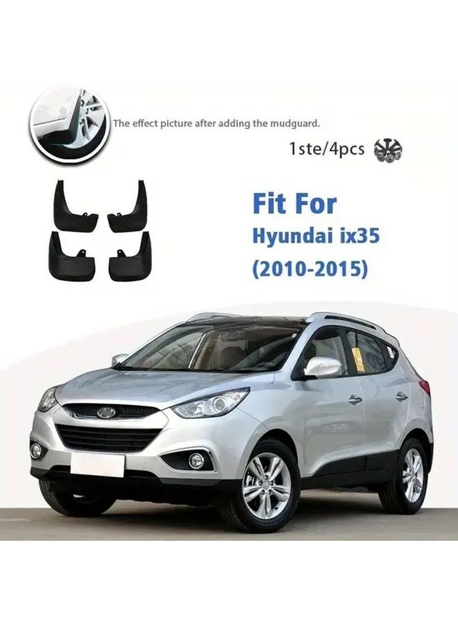 Hyundai Tucson ix35 2010 2015 Fender Guards Splash Mud Deflectors 4pcs Set - Image 1