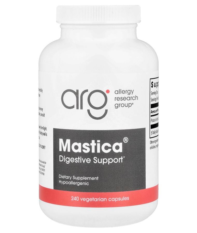Allergy Research Group Mastica® Digestive Support 240 Vegetarian Capsules (0.5 g per Capsule)