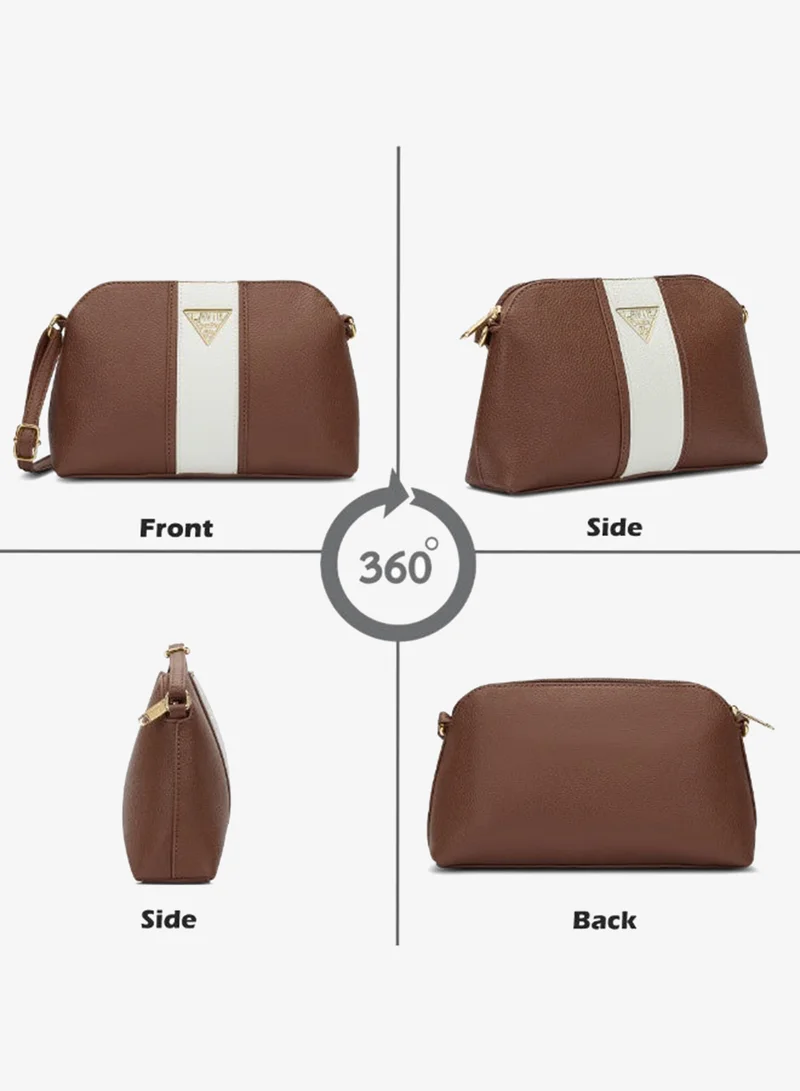 Lavie  Signature Georgia Woman's Sling Bag(Tan) for Women | Best Price UAE