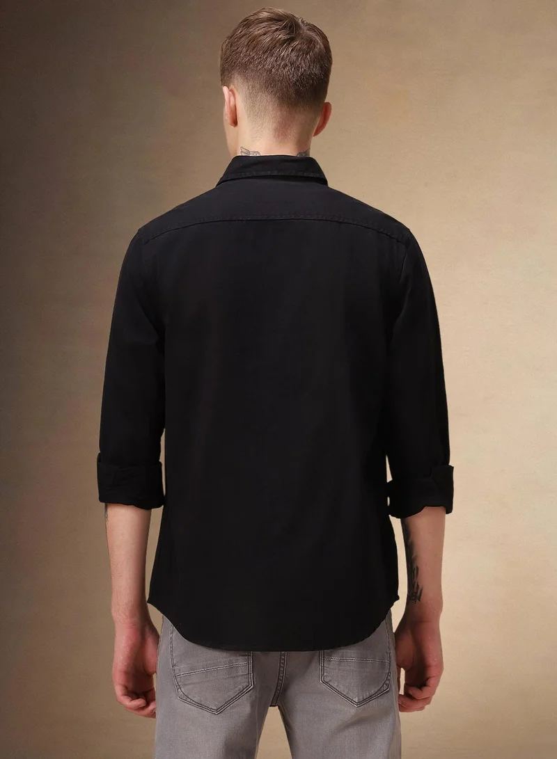 Dennis Lingo Black Shirt For Men For Men