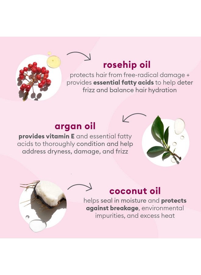 Briogeo بلسم Farewell Frizz Smoothing لتهدئة الشعر المجعد واستعادة اللمعان للشعر الجاف الباهت، نباتي وخالي من الفالات والبارابين، 8 أونصة - Image 5