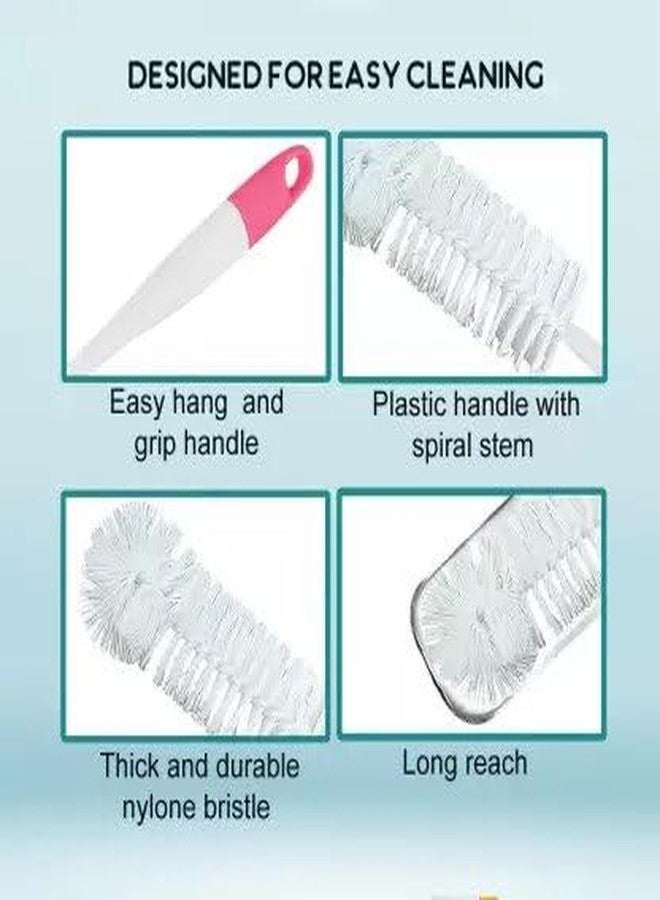 PGD Premium Stainless Steel Baby Feeding Bottle for Kids Milk/Water Feeding with Hook Handle Cleaning Brush (Regular 150ml with Hook Handle Brush) - Image 5