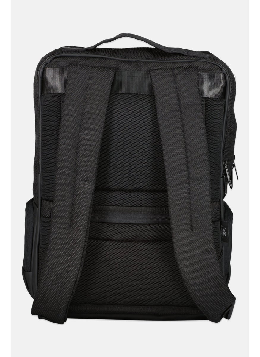 Reebok Men Embroidered Logo Backpack, Black  - Image 2
