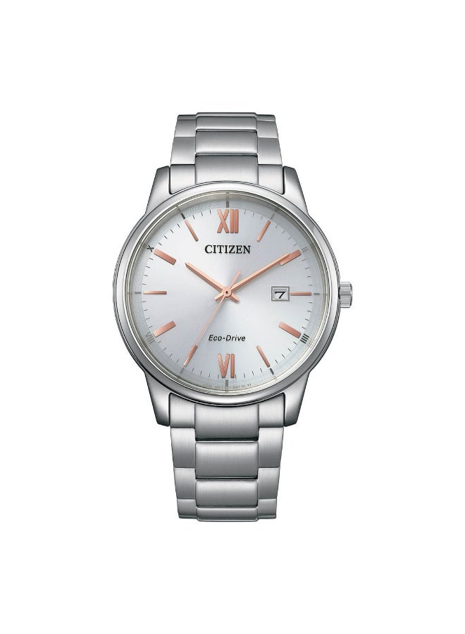 Citizen Eco-Drive Men's Watch, 40mm Stainless Steel, Silver Dial, BM6978-77A - Image 1